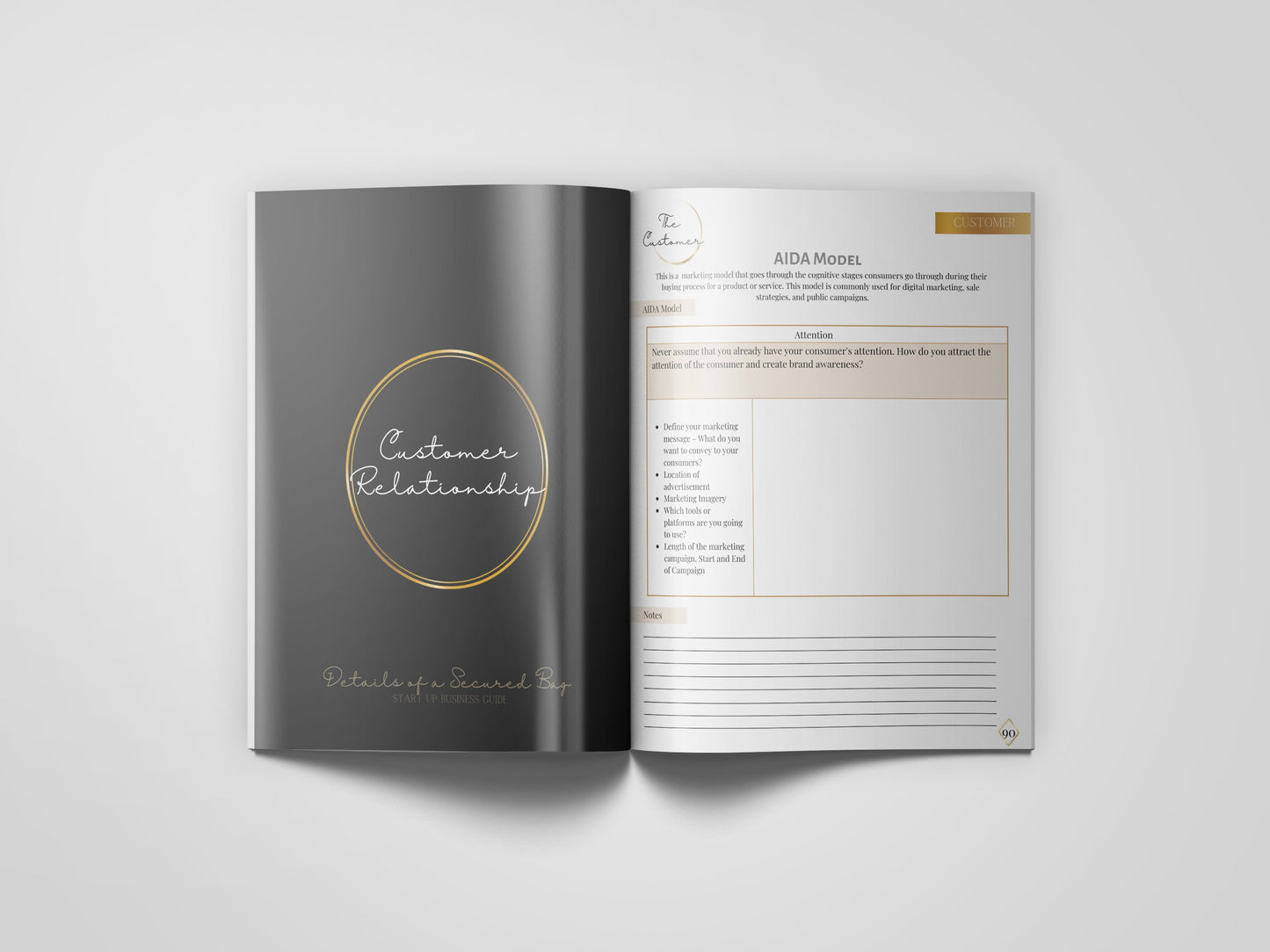 Business Builder Journal Plan Your Idea to Launch | Strategy, Marketing, Finance & Tasks Organizer | Electronic Book