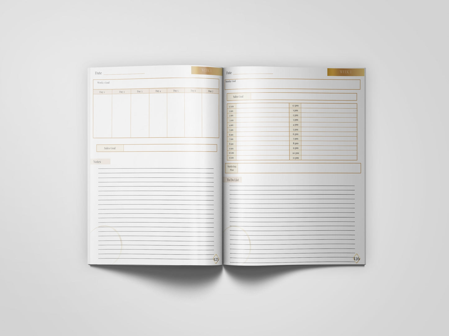 Business Builder Journal Plan Your Idea to Launch | Strategy, Marketing, Finance & Tasks Organizer | Electronic Book
