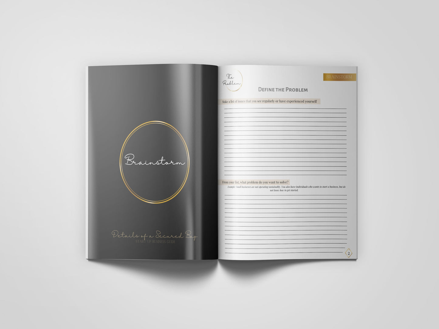 Business Builder Journal Plan Your Idea to Launch | Strategy, Marketing, Finance & Tasks Organizer | Electronic Book