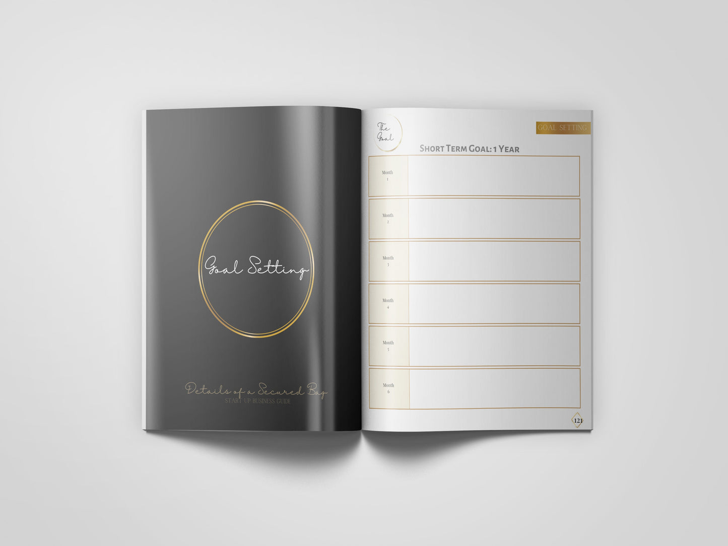 Business Builder Journal Plan Your Idea to Launch | Strategy, Marketing, Finance & Tasks Organizer | Electronic Book
