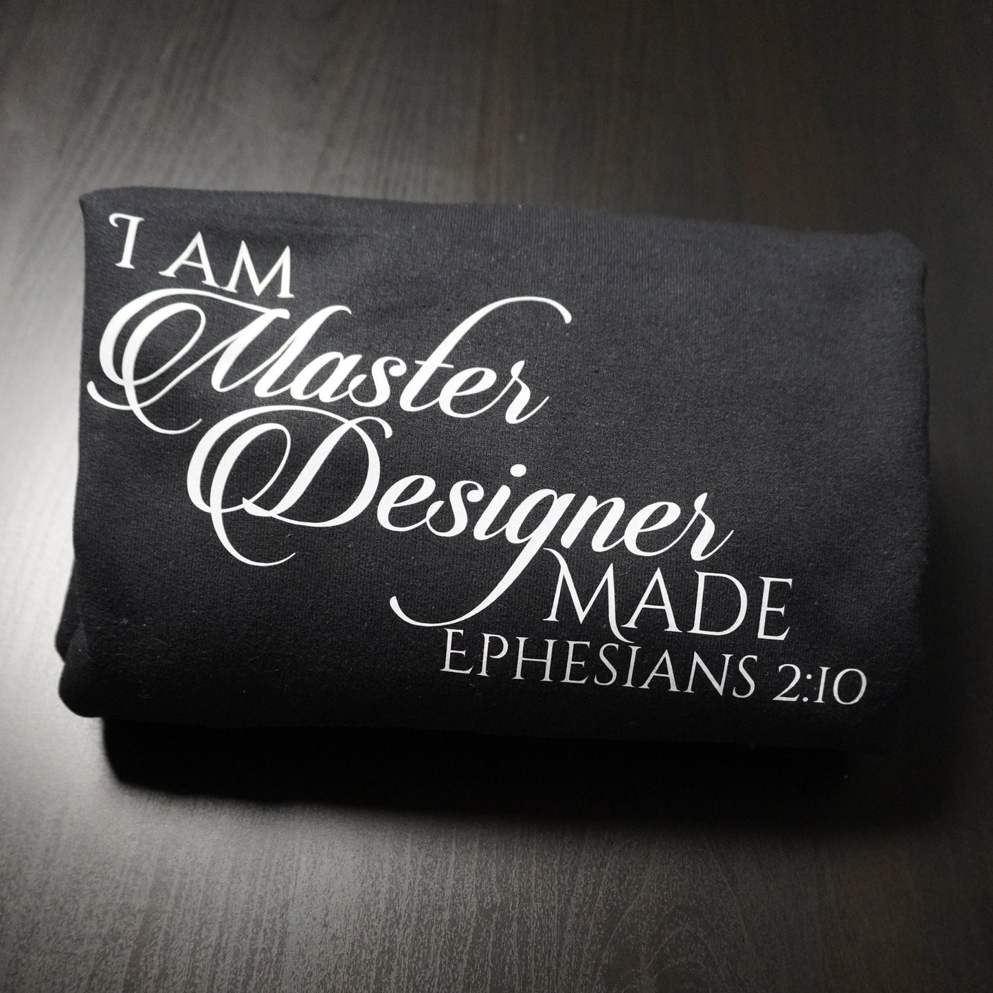 Inspirational Christian Sweatshirt - Master Designer Ephesians 2:10 - Faith Apparel