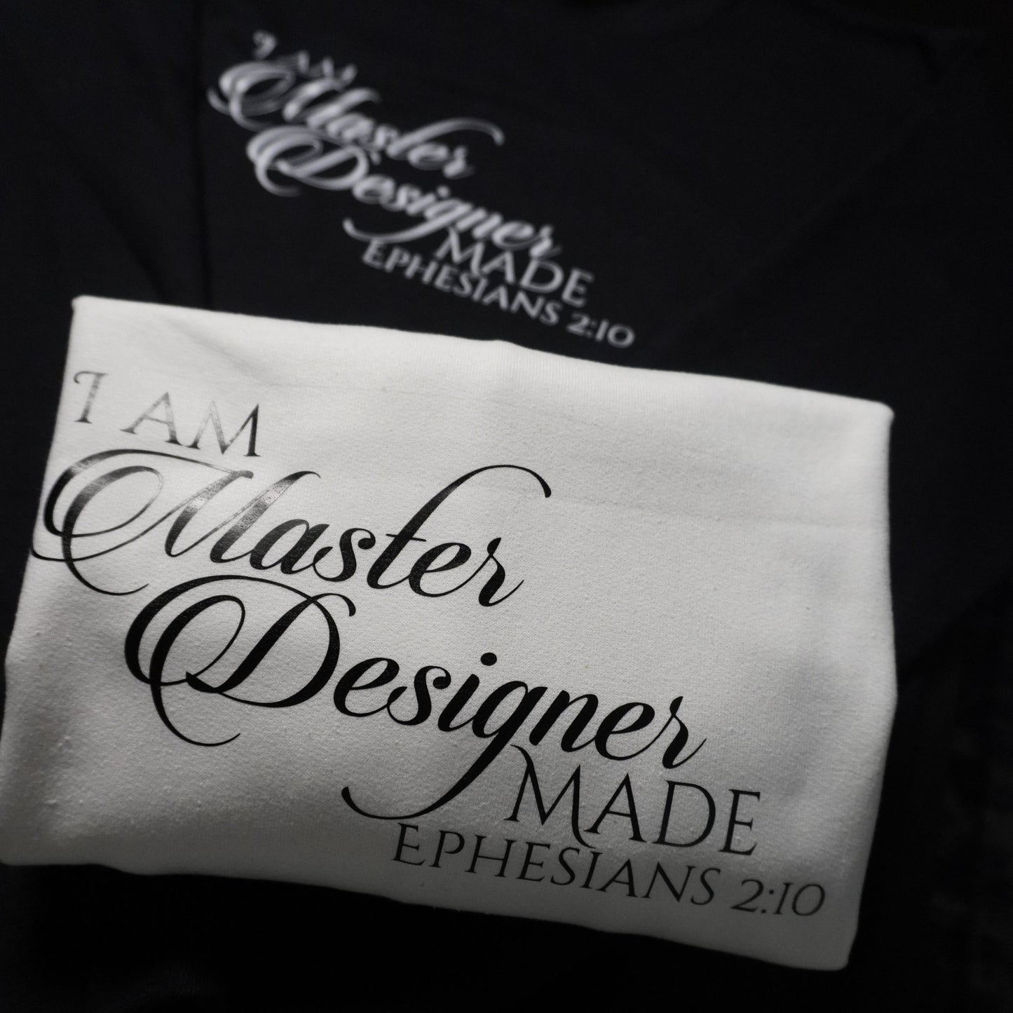 Inspirational Christian Sweatshirt - Master Designer Ephesians 2:10 - Faith Apparel