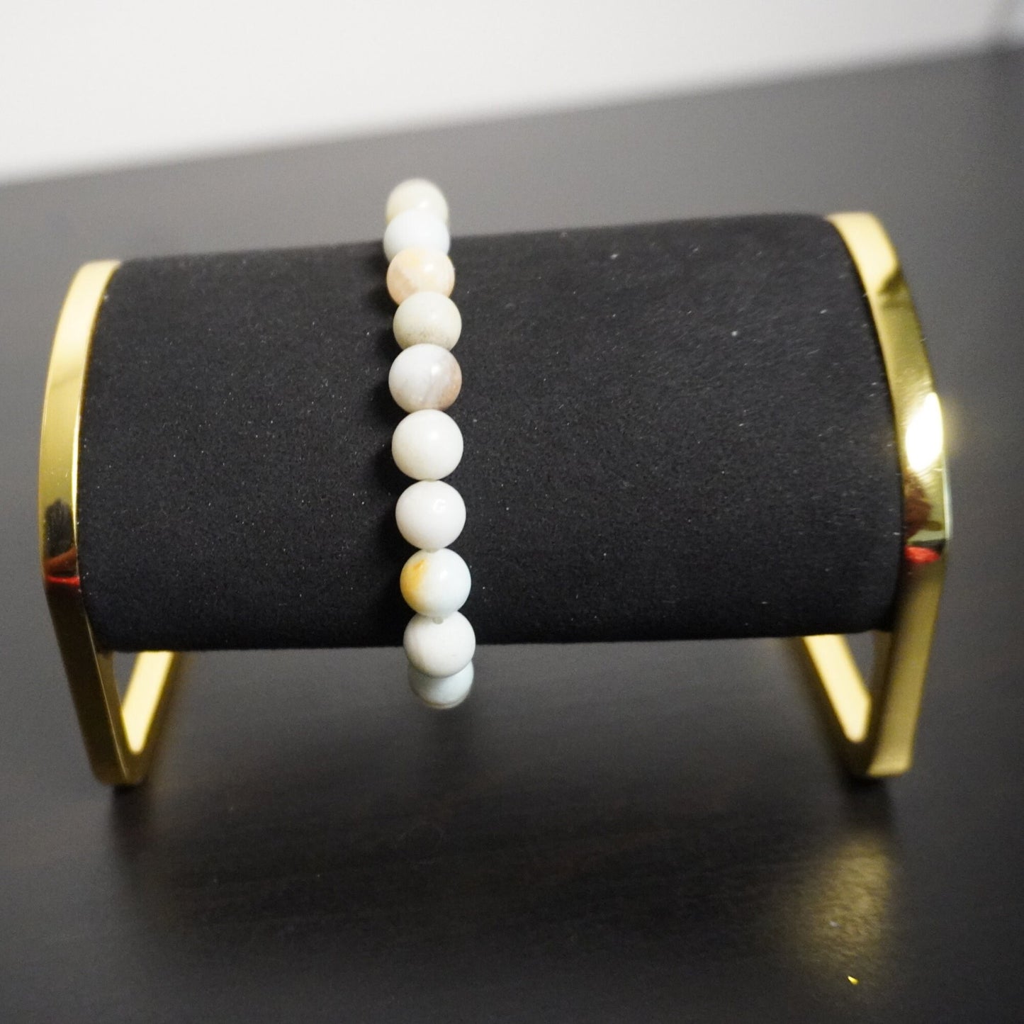 Handmade Pastel Beaded Bracelet - Elegant, Multi-colored Gemstone Stretch Jewelry for All Occasions