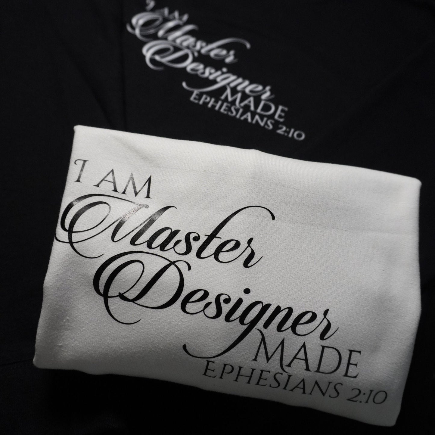 Inspirational Christian Sweatshirt - Master Designer Ephesians 2:10 - Faith Apparel
