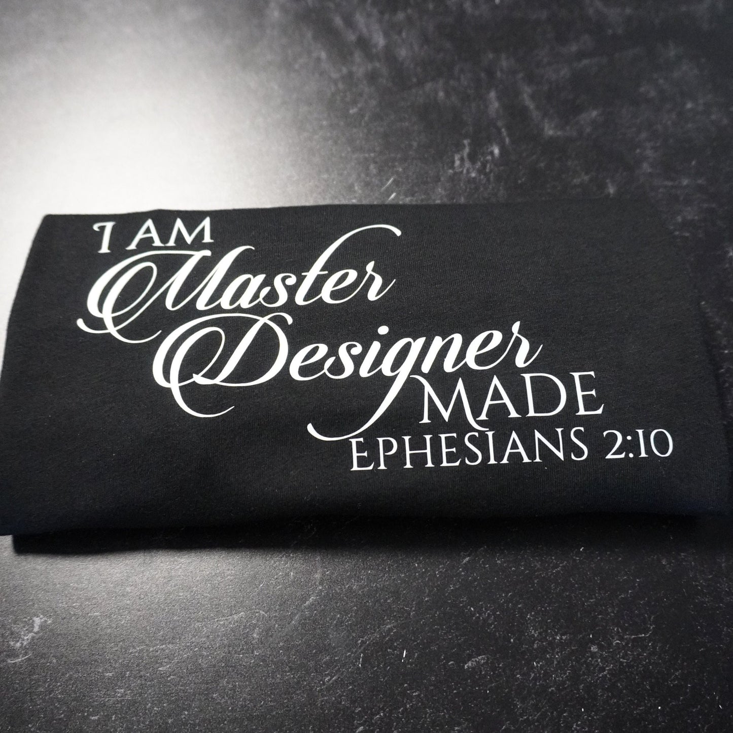 Christian Shirt  I Am Master Designer Made  Ephesians 2:10 Tee  Scripture Shirt  Faith Clothing  Inspirational Gift
