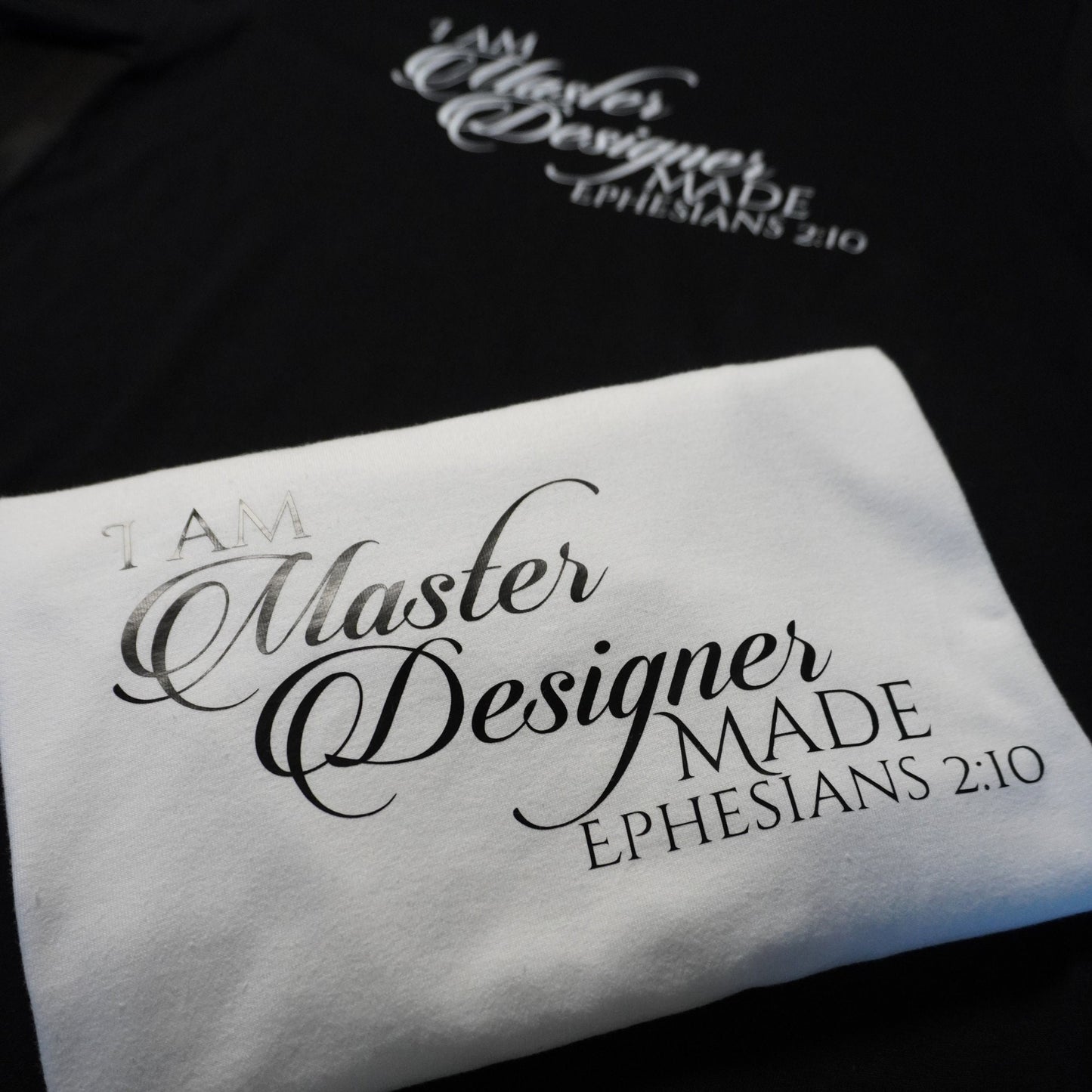 Christian Shirt  I Am Master Designer Made  Ephesians 2:10 Tee  Scripture Shirt  Faith Clothing  Inspirational Gift