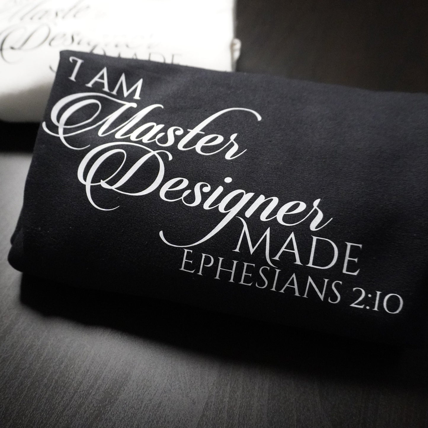 Inspirational Christian Sweatshirt - Master Designer Ephesians 2:10 - Faith Apparel