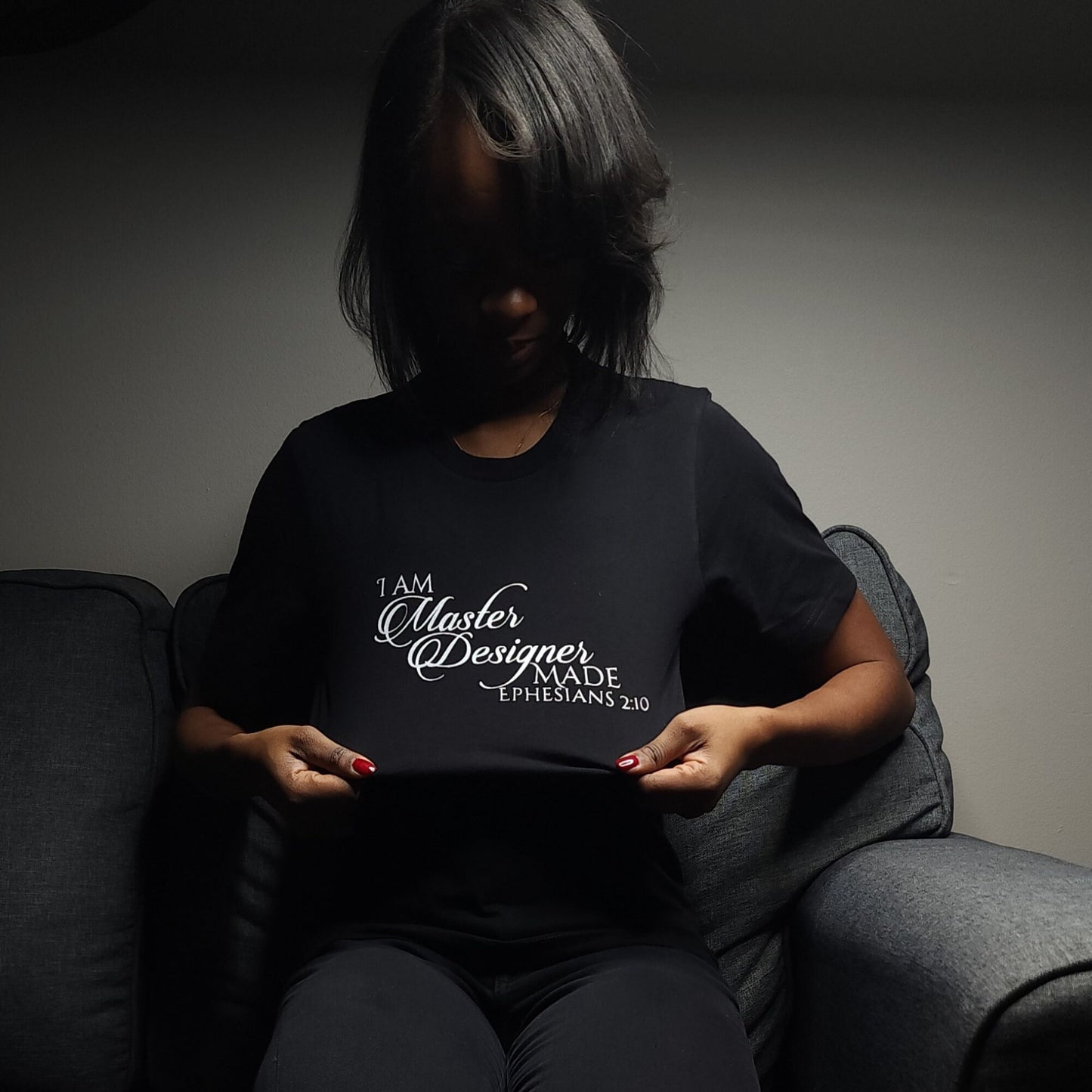 Christian Shirt  I Am Master Designer Made  Ephesians 2:10 Tee  Scripture Shirt  Faith Clothing  Inspirational Gift