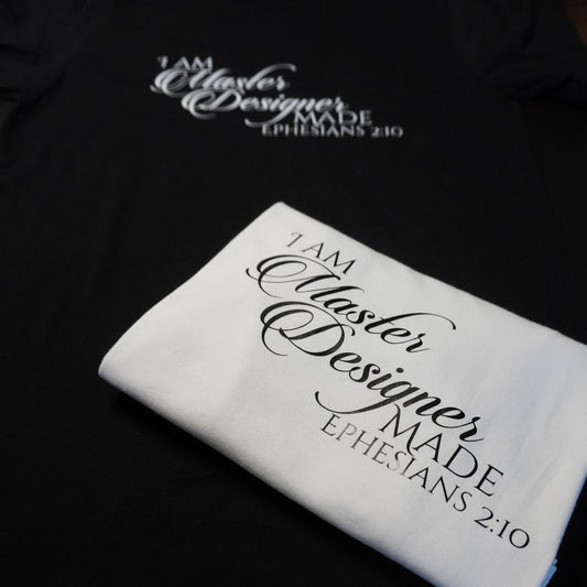 Christian Shirt  I Am Master Designer Made  Ephesians 2:10 Tee  Scripture Shirt  Faith Clothing  Inspirational Gift