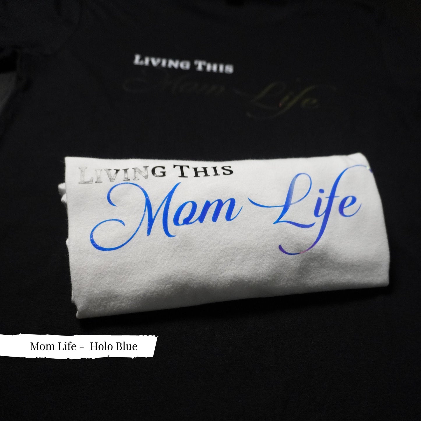 Sparkling Auntie Life Shirt: Holo Gold Aunt Gift