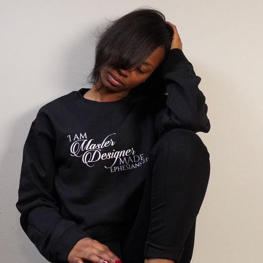 Inspirational Christian Sweatshirt - Master Designer Ephesians 2:10 - Faith Apparel